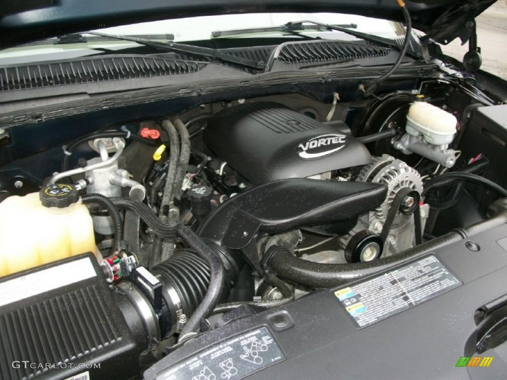 2005 Chevrolet Silverado 1500 LS Extended Cab 5.3 Liter OHV 16-Valve Vortec V8 Engine Photo #73595301