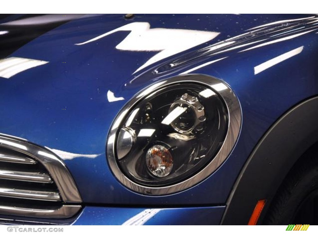 2013 Cooper Roadster - Lightning Blue Metallic / Carbon Black photo #2
