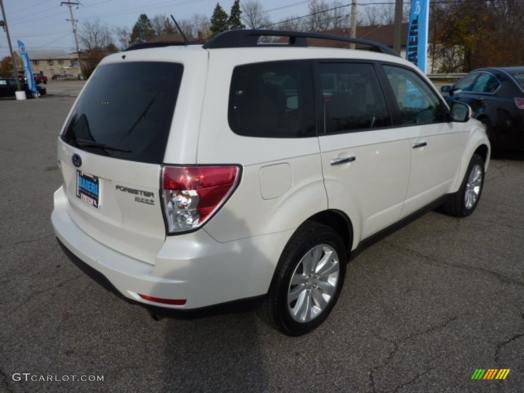 2011 Forester 2.5 X Limited - Satin White Pearl / Platinum photo #7