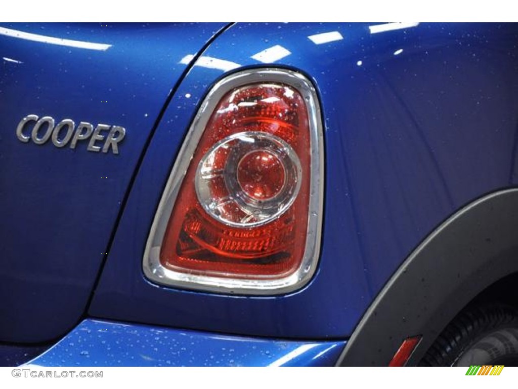 2013 Cooper Roadster - Lightning Blue Metallic / Carbon Black photo #12