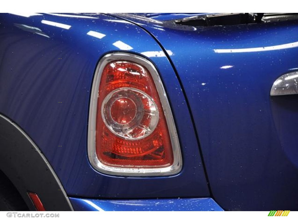 2013 Cooper Roadster - Lightning Blue Metallic / Carbon Black photo #19