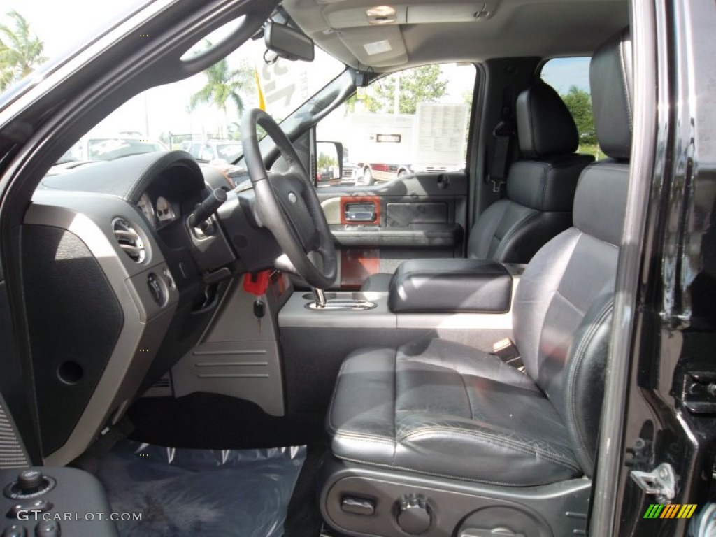 2008 Ford F150 Lariat SuperCrew Front Seat Photo #73596076