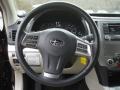 Warm Ivory Steering Wheel Photo for 2012 Subaru Outback #73596213