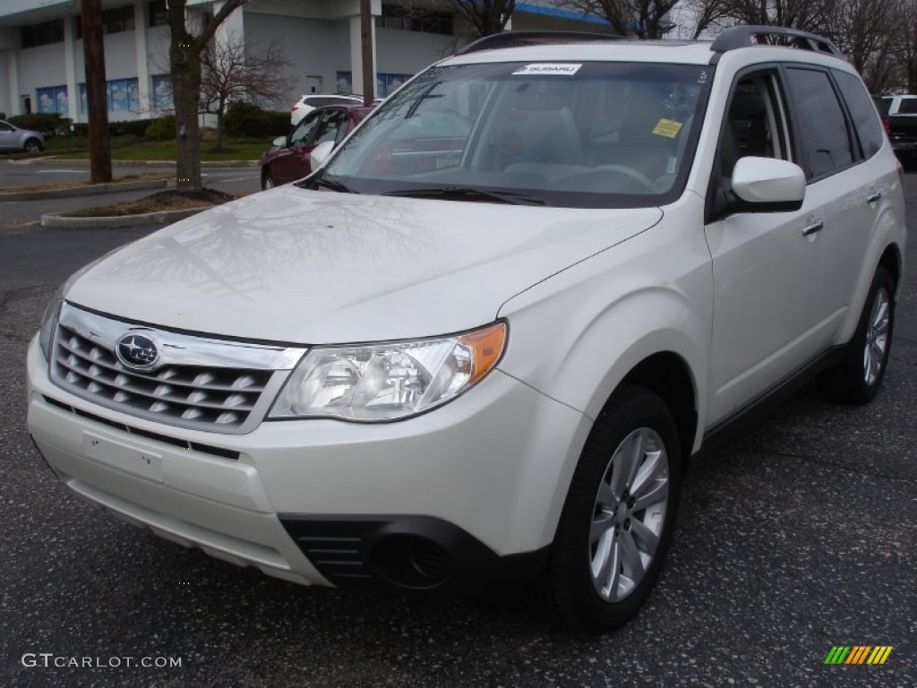 Satin White Pearl 2012 Subaru Forester 2.5 X Premium Exterior Photo #73596296