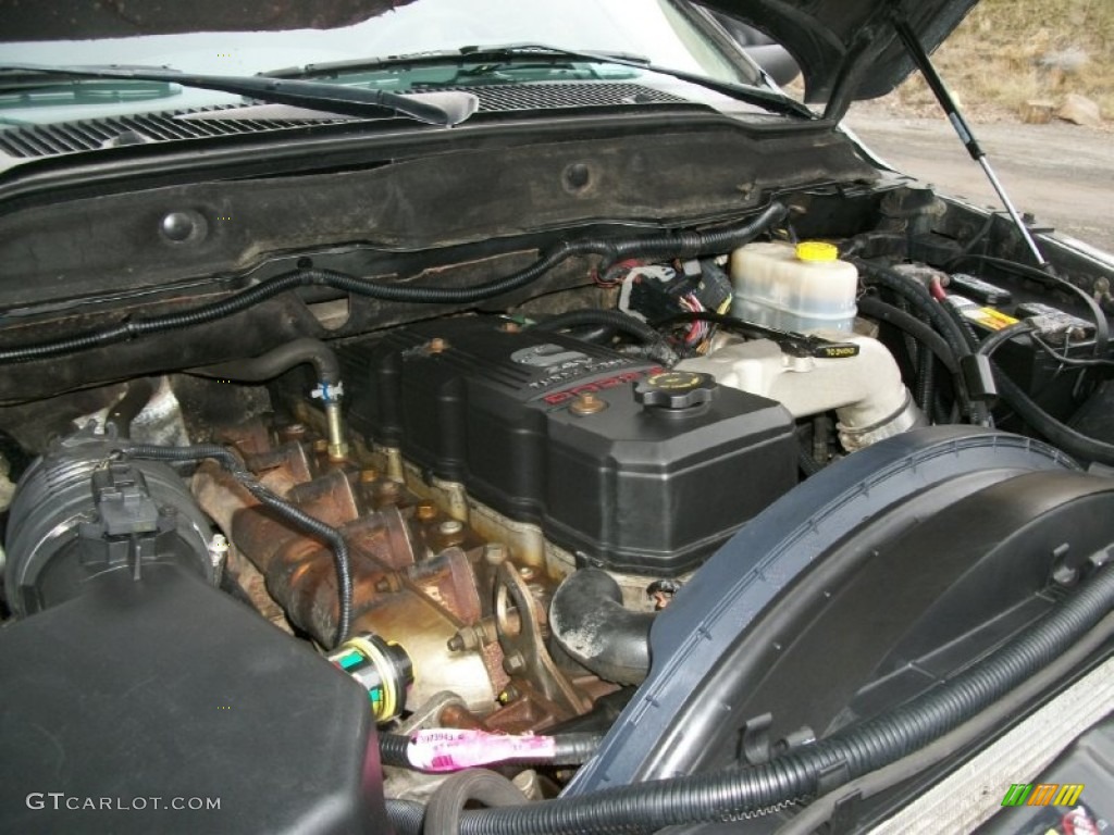 2006 Dodge Ram 3500 SLT Mega Cab 4x4 5.9L 24V HO Cummins Turbo Diesel I6 Engine Photo #73596334