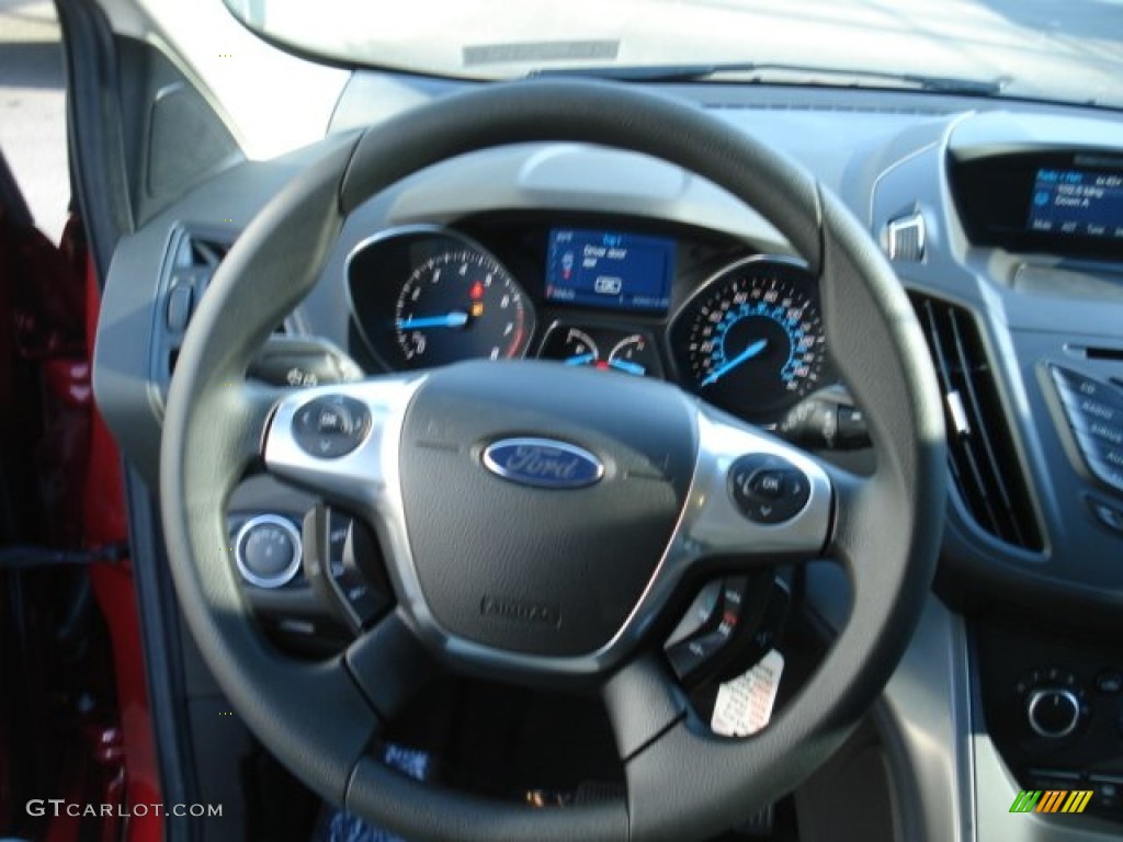 2013 Escape SE 2.0L EcoBoost 4WD - Ruby Red Metallic / Charcoal Black photo #16