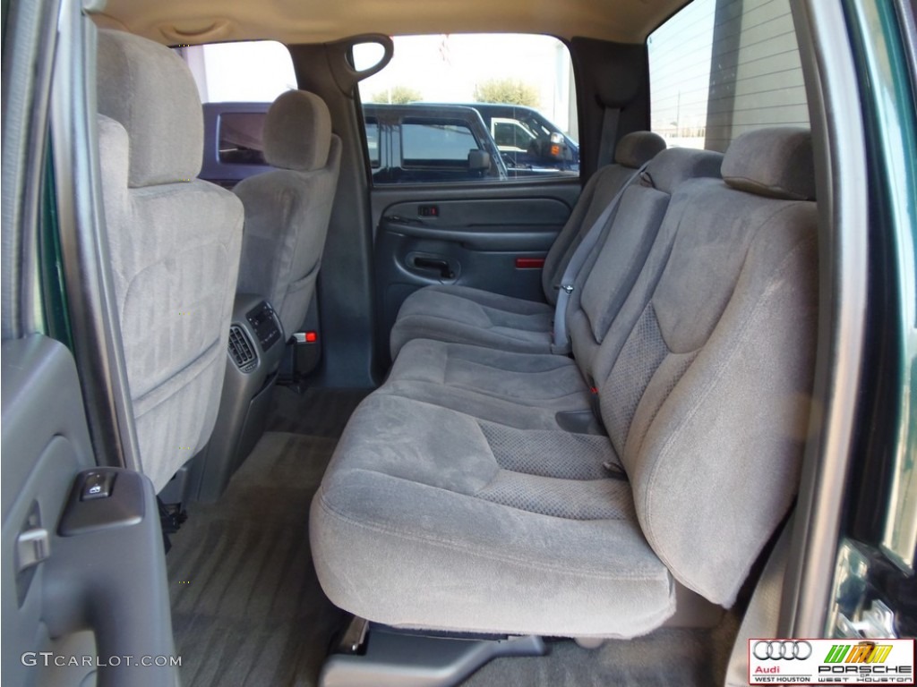 2005 Silverado 1500 LT Crew Cab 4x4 - Dark Green Metallic / Medium Gray photo #15