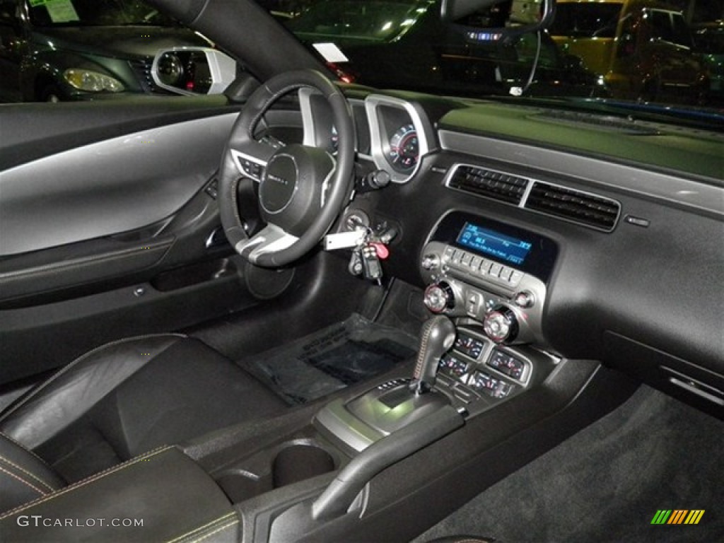 Black Interior 2011 Chevrolet Camaro SS/RS Coupe Photo #73597865