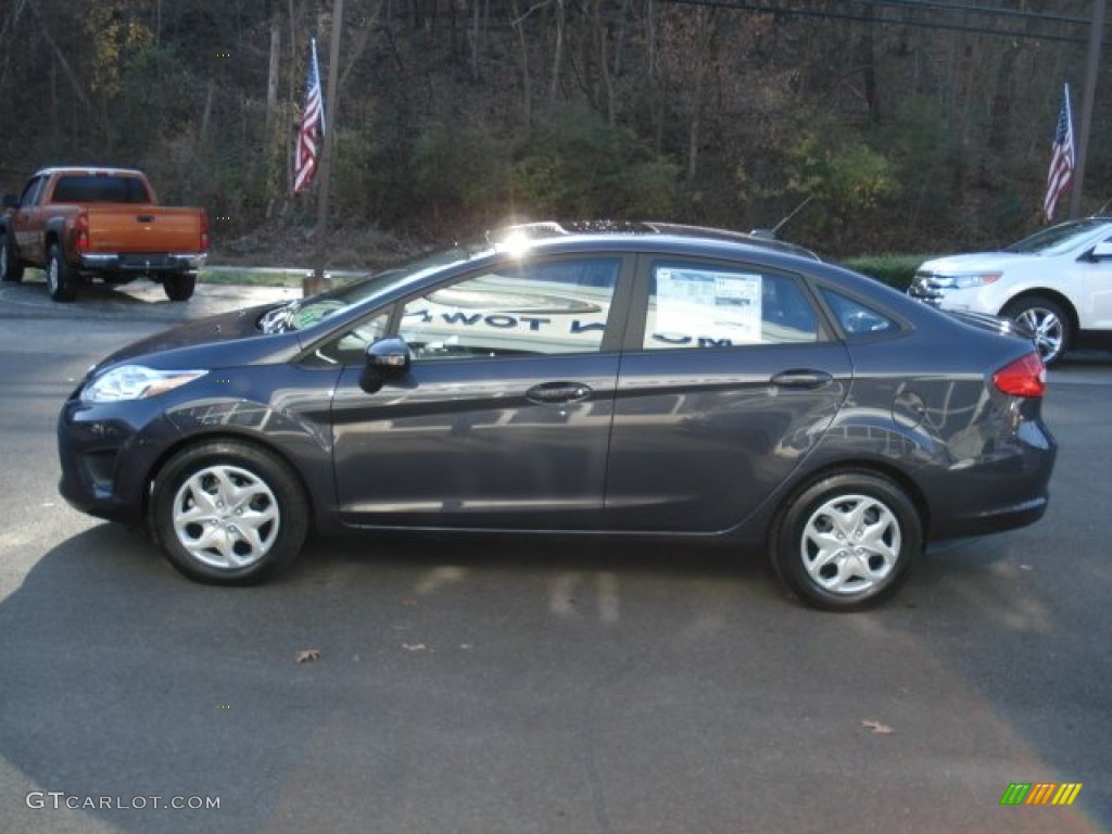 2013 Fiesta SE Sedan - Violet Gray / Charcoal Black photo #5