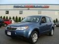 2009 Newport Blue Pearl Subaru Forester 2.5 X  photo #1