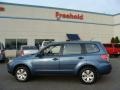 2009 Newport Blue Pearl Subaru Forester 2.5 X  photo #3