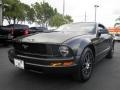 2008 Alloy Metallic Ford Mustang V6 Deluxe Coupe  photo #9