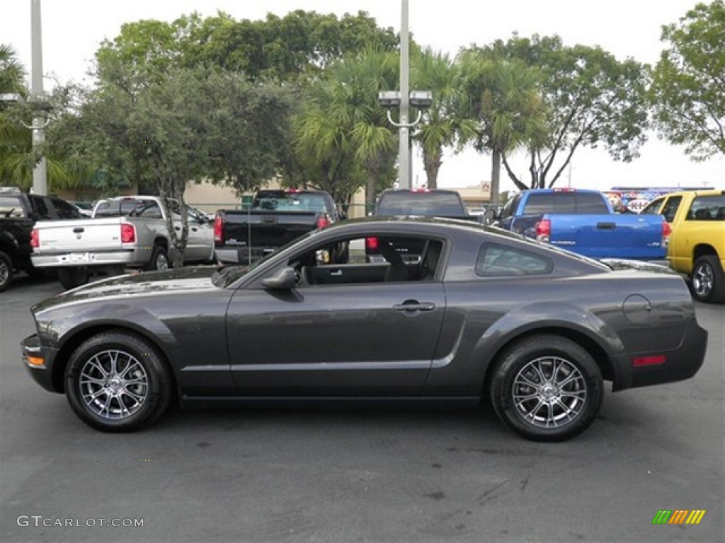2008 Mustang V6 Deluxe Coupe - Alloy Metallic / Dark Charcoal photo #10