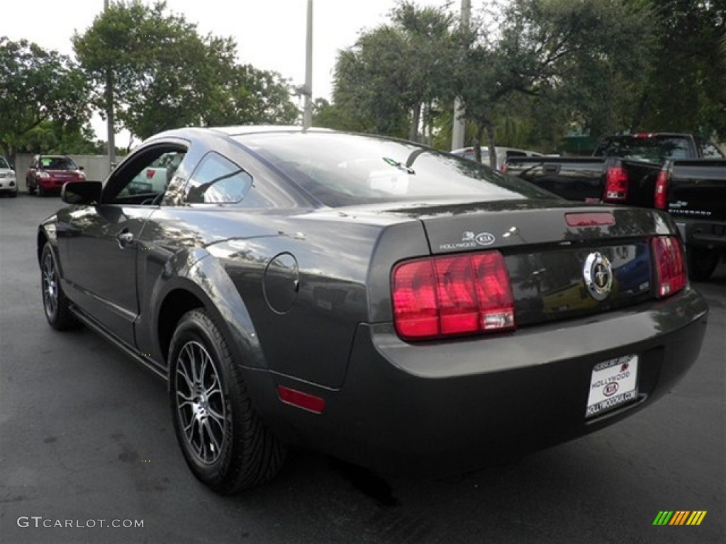 2008 Mustang V6 Deluxe Coupe - Alloy Metallic / Dark Charcoal photo #11