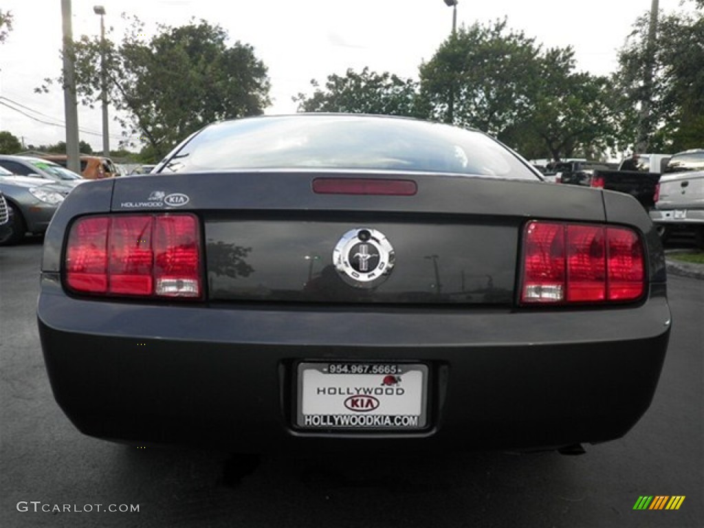 2008 Mustang V6 Deluxe Coupe - Alloy Metallic / Dark Charcoal photo #13