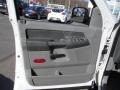2008 Dodge Ram 2500 Medium Slate Gray Interior Door Panel Photo