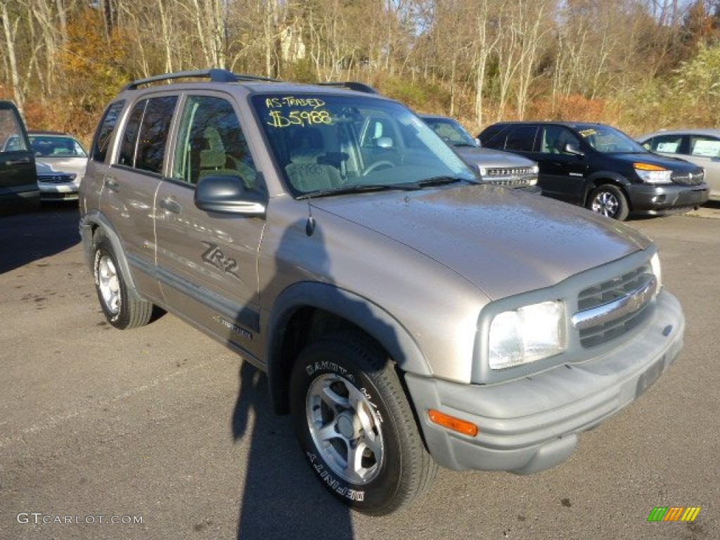 2003 Tracker ZR2 4WD Hard Top - Light Bronzemist Metallic / Medium Gray photo #1