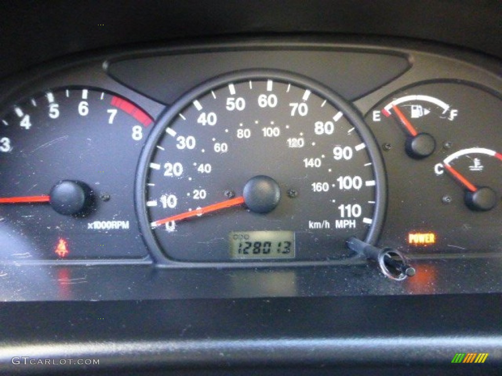 2003 Chevrolet Tracker ZR2 4WD Hard Top Gauges Photo #73600367