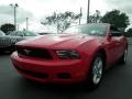 2010 Torch Red Ford Mustang V6 Premium Convertible  photo #9