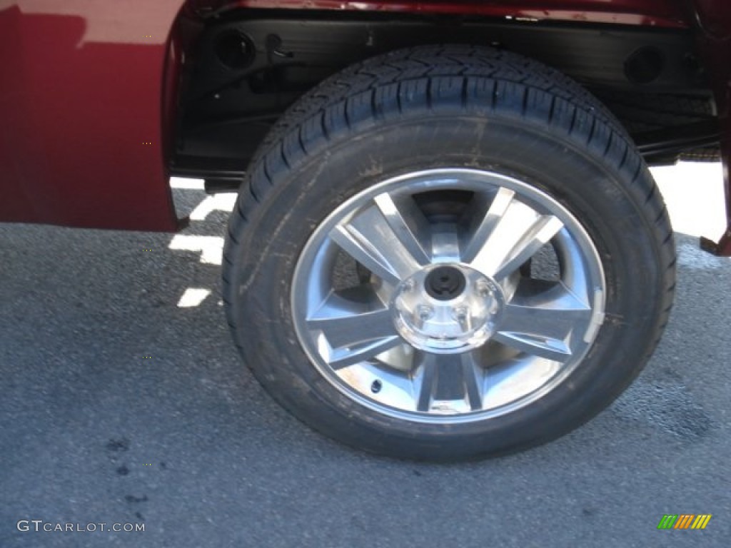 2013 Silverado 1500 LT Extended Cab 4x4 - Deep Ruby Metallic / Ebony photo #9