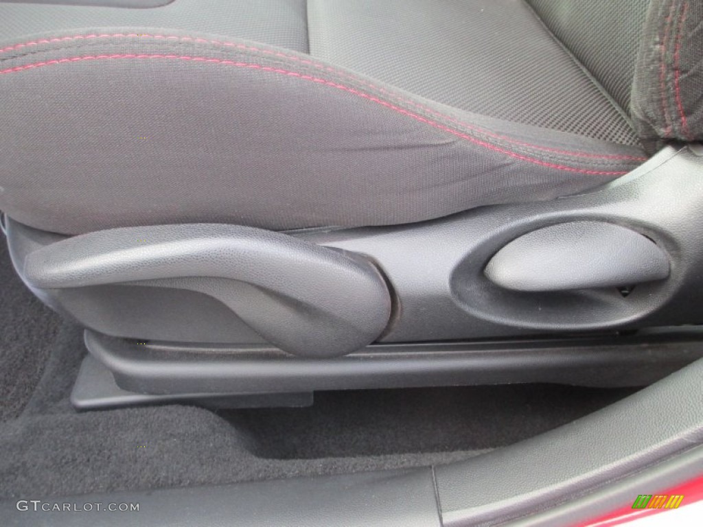 Black/Red Interior 2009 Mazda MAZDA3 MAZDASPEED3 Sport Photo #73601333