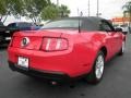 2010 Torch Red Ford Mustang V6 Premium Convertible  photo #17