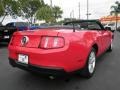 2010 Torch Red Ford Mustang V6 Premium Convertible  photo #25