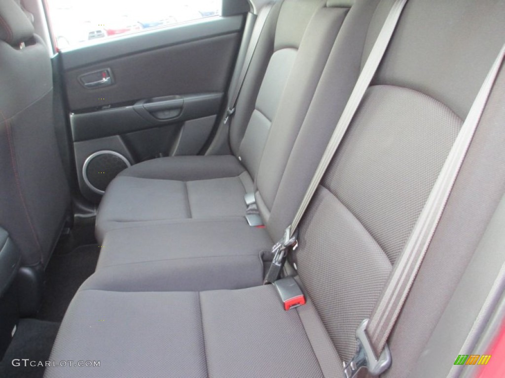 2009 Mazda MAZDA3 MAZDASPEED3 Sport Rear Seat Photos