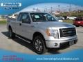 2012 Ingot Silver Metallic Ford F150 STX SuperCab 4x4  photo #4