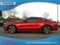 2013 Red Candy Metallic Ford Mustang V6 Premium Coupe  photo #1