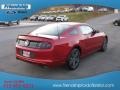2013 Red Candy Metallic Ford Mustang V6 Premium Coupe  photo #6
