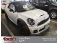 2013 White Silver Metallic Mini Cooper John Cooper Works Roadster  photo #1