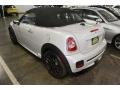 2013 White Silver Metallic Mini Cooper John Cooper Works Roadster  photo #3