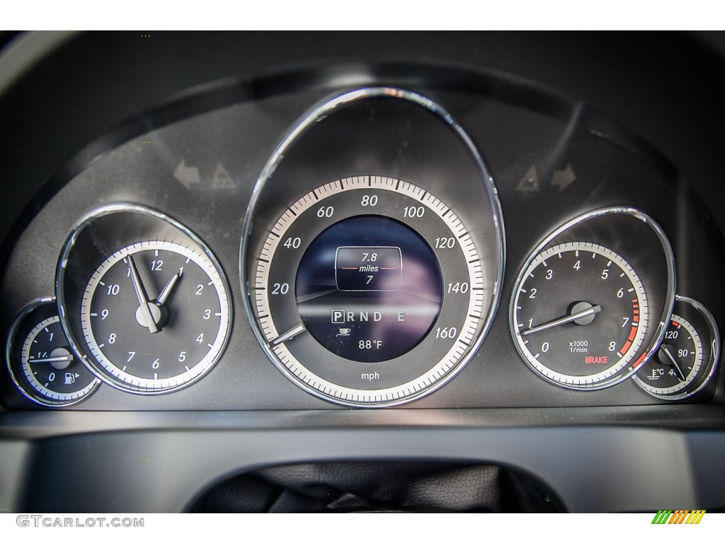 2013 Mercedes-Benz E 350 Coupe Gauges Photo #73602718