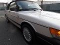 1990 Cirrus White Saab 900 Convertible  photo #10