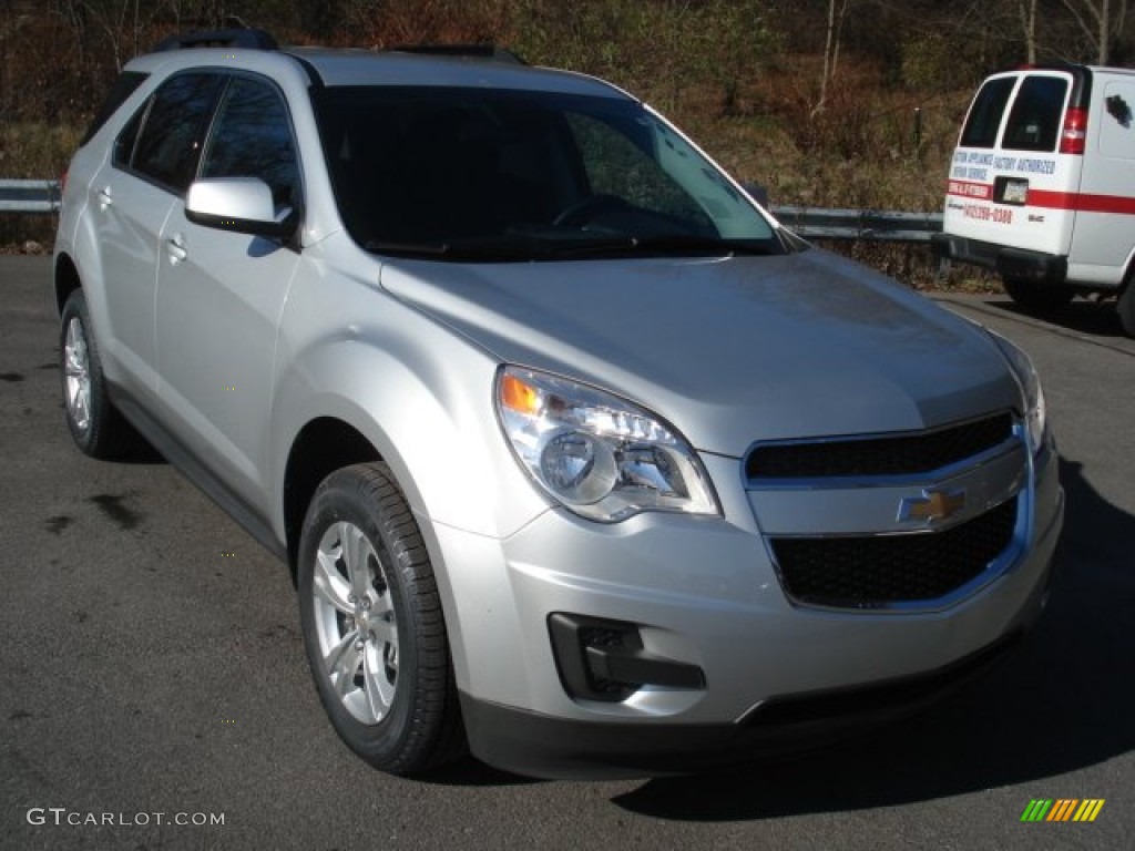 2013 Equinox LT AWD - Silver Ice Metallic / Jet Black photo #2