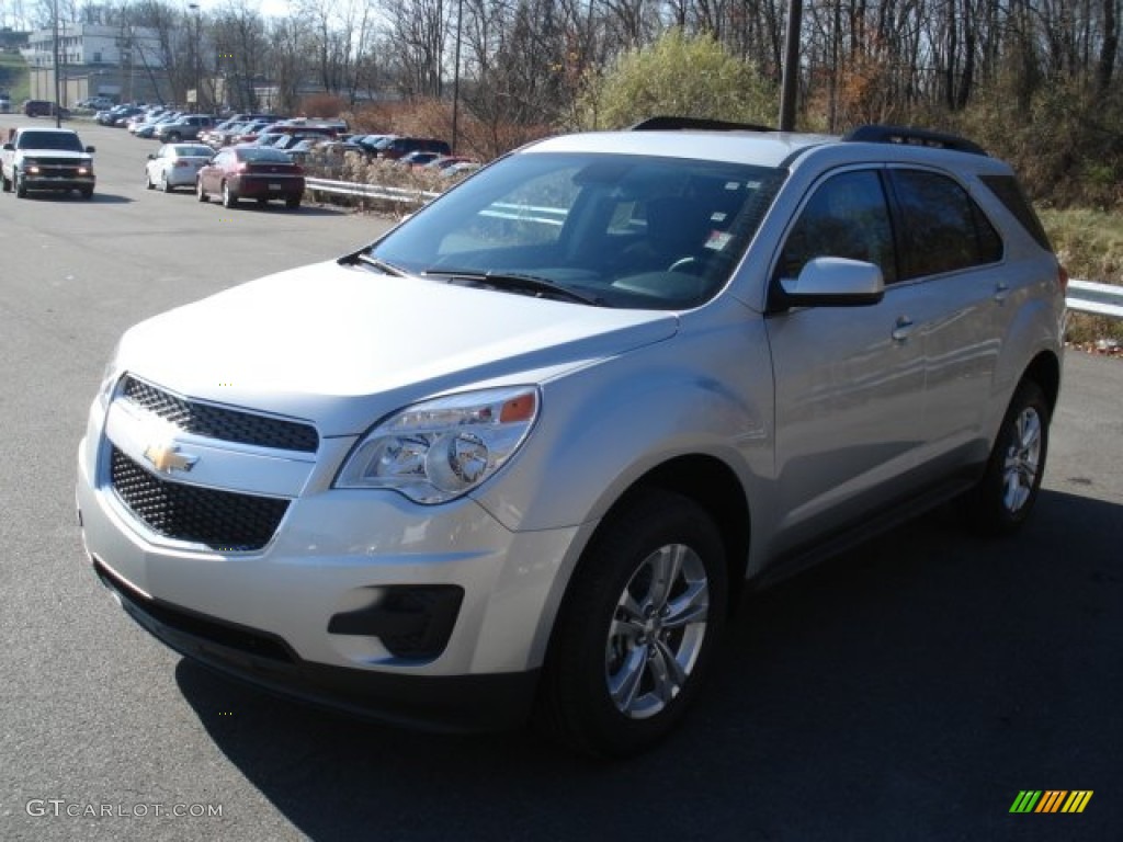 2013 Equinox LT AWD - Silver Ice Metallic / Jet Black photo #4