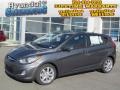 2013 Cyclone Gray Hyundai Accent SE 5 Door  photo #1