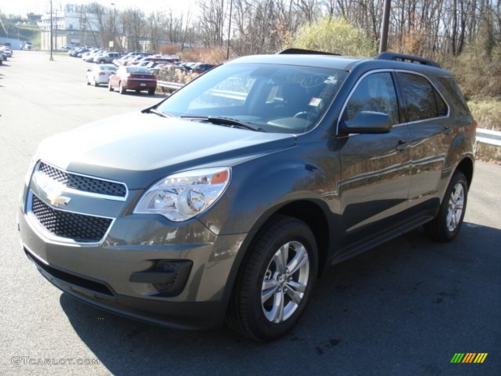 2013 Equinox LT AWD - Steel Green Metallic / Jet Black photo #4