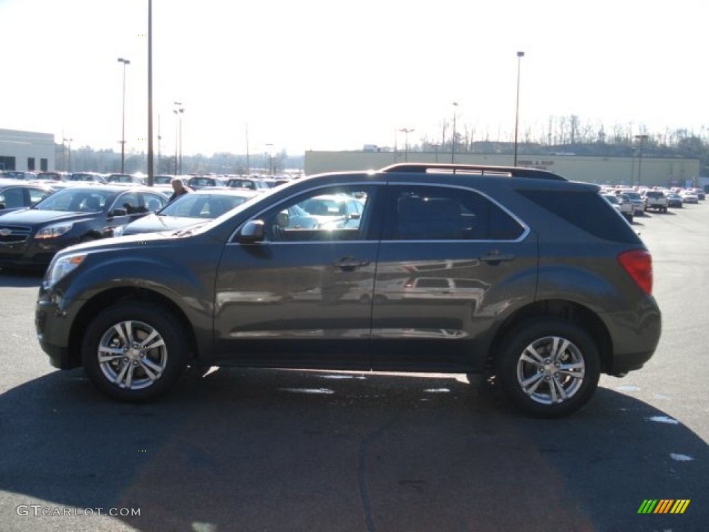 2013 Equinox LT AWD - Steel Green Metallic / Jet Black photo #5