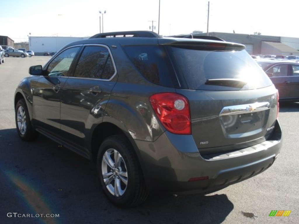 2013 Equinox LT AWD - Steel Green Metallic / Jet Black photo #6