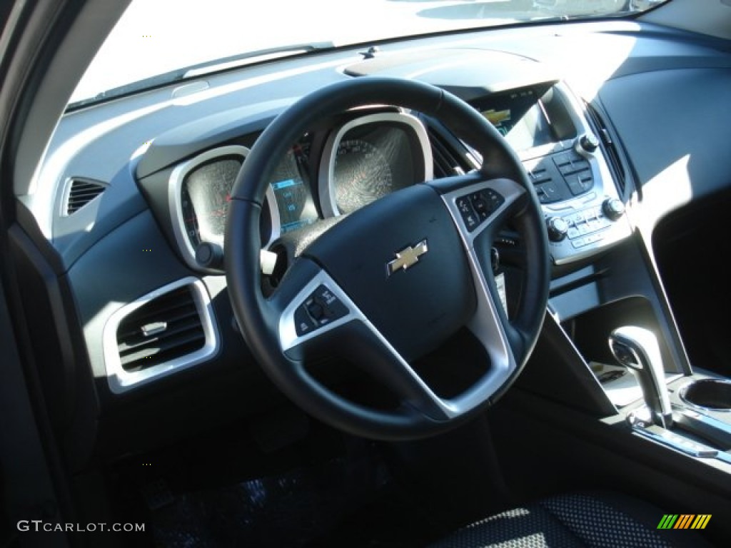 2013 Equinox LT AWD - Steel Green Metallic / Jet Black photo #10