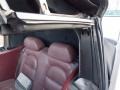 1990 Saab 900 Dark Red Interior Rear Seat Photo