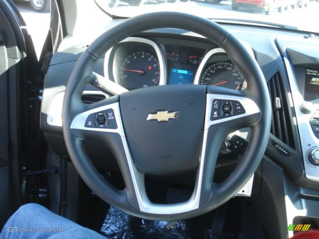 2013 Equinox LT AWD - Steel Green Metallic / Jet Black photo #18