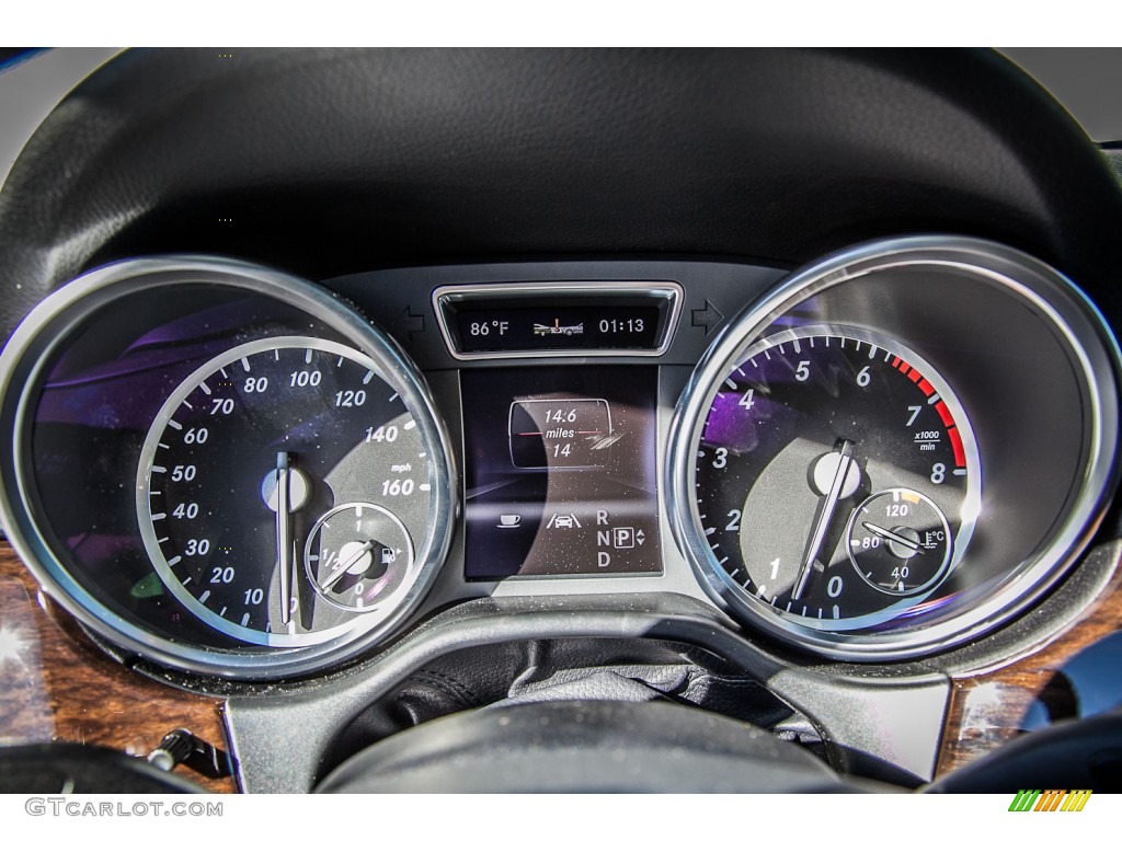 2013 Mercedes-Benz ML 350 4Matic Gauges Photo #73604531
