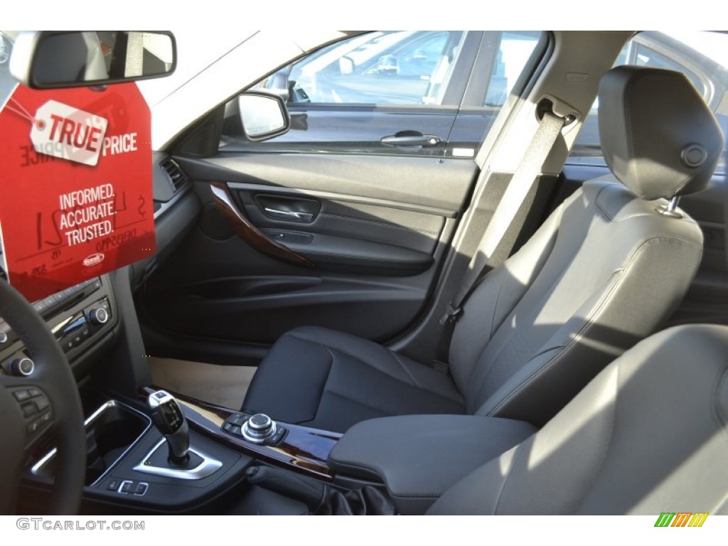 2013 3 Series 328i Sedan - Mineral White Metallic / Black photo #8