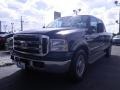 2005 Dark Green Satin Metallic Ford F250 Super Duty King Ranch Crew Cab  photo #14