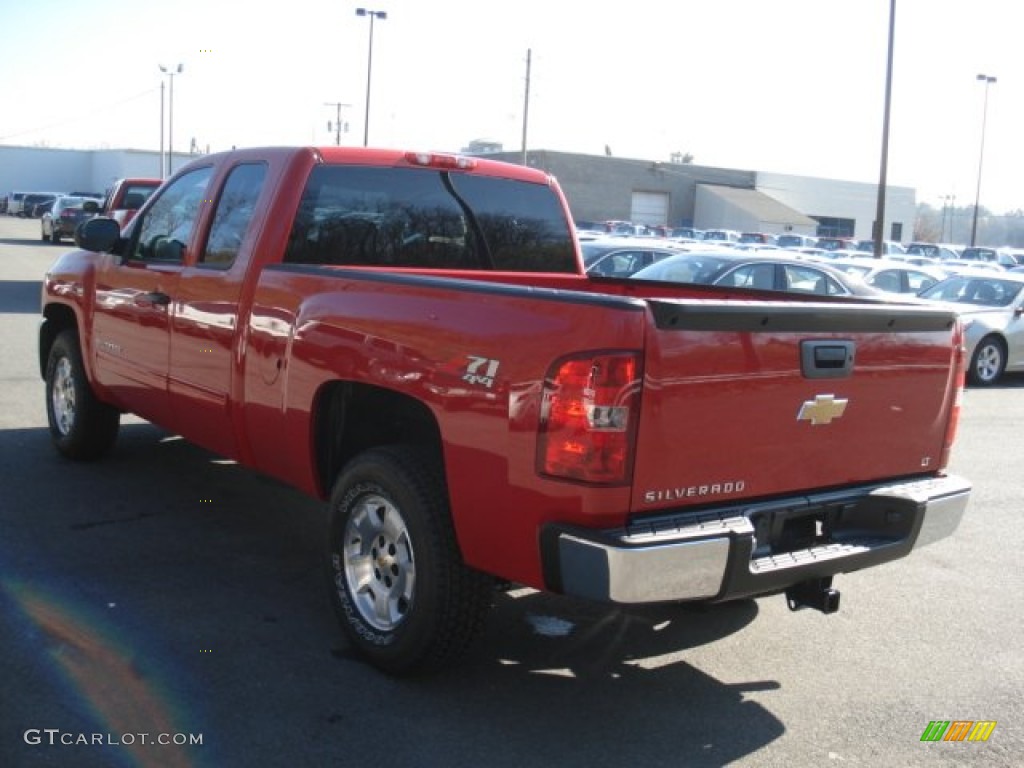 2013 Silverado 1500 LT Extended Cab 4x4 - Victory Red / Ebony photo #6