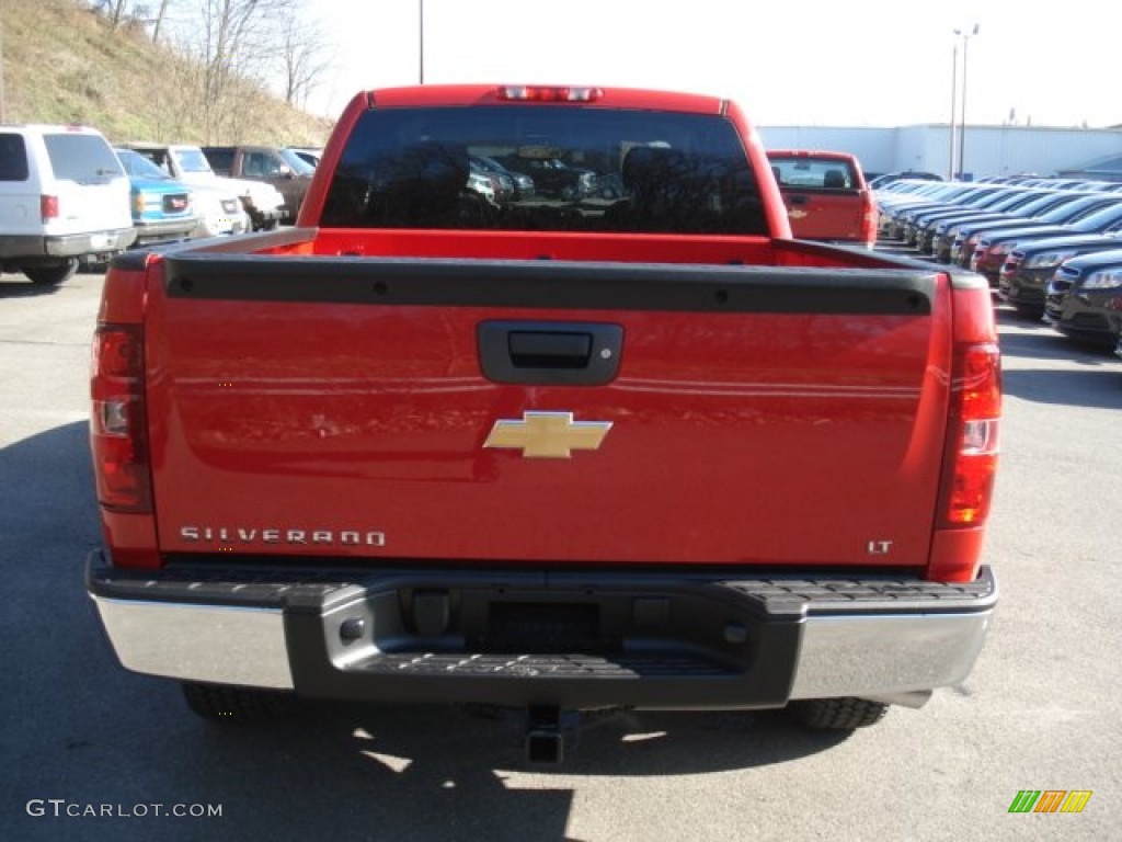 2013 Silverado 1500 LT Extended Cab 4x4 - Victory Red / Ebony photo #7