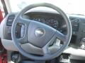 Dark Titanium 2013 Chevrolet Silverado 1500 LS Extended Cab 4x4 Steering Wheel